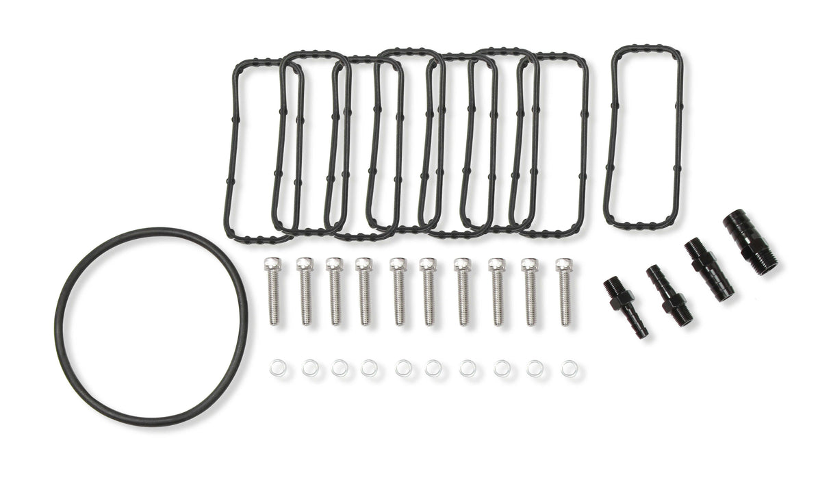 Holley 838232 Sniper EFI Fabricated Race Series Intake Manifold - GM LS3/L92 - 90mm - Black