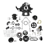Holley 20-292BK Premium Black Mid-Mount Complete Accessory System