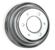 Mr Gasket Chrome Crankshaft Pulley - Double Groove - 8830MRG