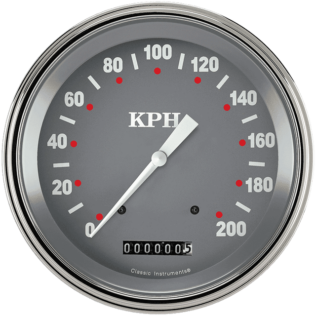 Classic Instruments SG Series 4 5/8" Speedometer - SG58SLF