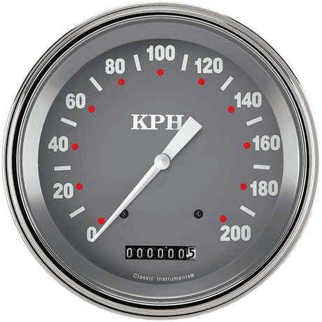 Classic Instruments SG SERIES 5IN SPEEDO 200 KPH - SG58SLC