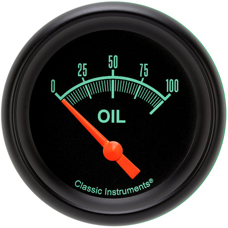 Classic Instruments G-STOCK 2 5/8IN OIL PRES 100psi ELEC - GS281BPF