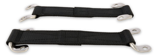 Scott Drake Door Straps-Pair - C6TZ-9623574-BK
