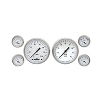 Classic Instruments White Hot Six Gauge Set - WH51SLF