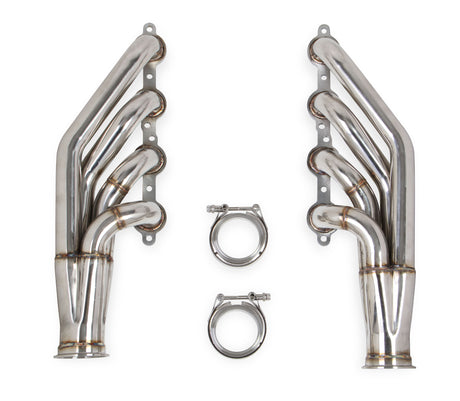 Flowtech LS Turbo Headers-Natural Finish - 11537FLT