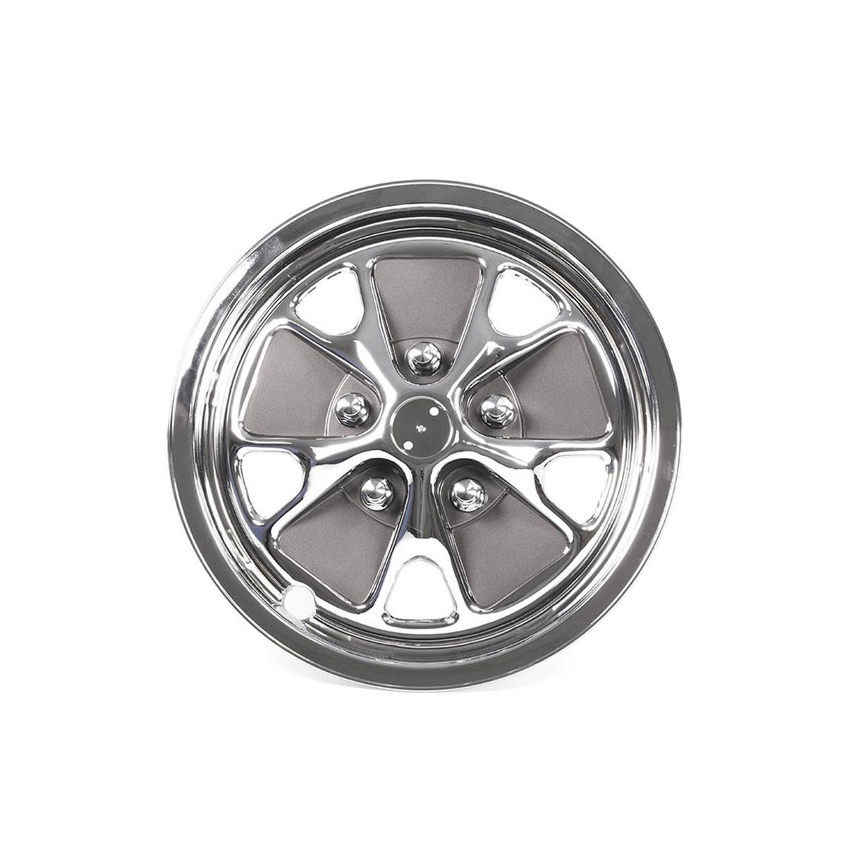 Scott Drake Styled Steel Plastic Hub Caps - C5ZZ-1007-HCS