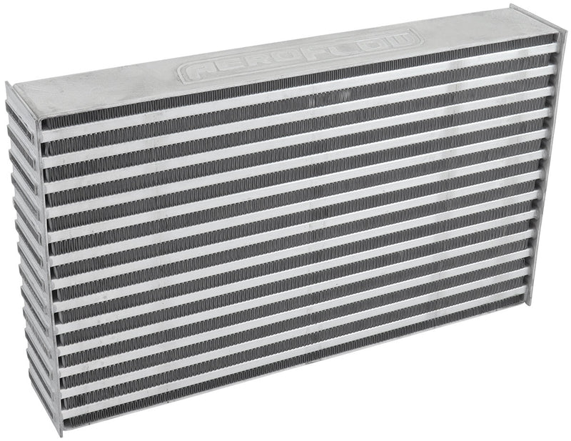 Aeroflow Race Series Intercooler 500 x 300 x 76mm CORE only Raw Aluminium, Universal Design (AF90-1107) AF90-1107