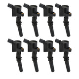 ACCEL Ignition Coil - SuperCoil - 1998-2008 Ford 4.6L/5.4L/6.8L 2-valve -Black- 8-Pack - 140032K-8