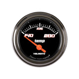 Classic Instruments VELOCITY BLACK 2IN WATER TEMP - VS26BSLC