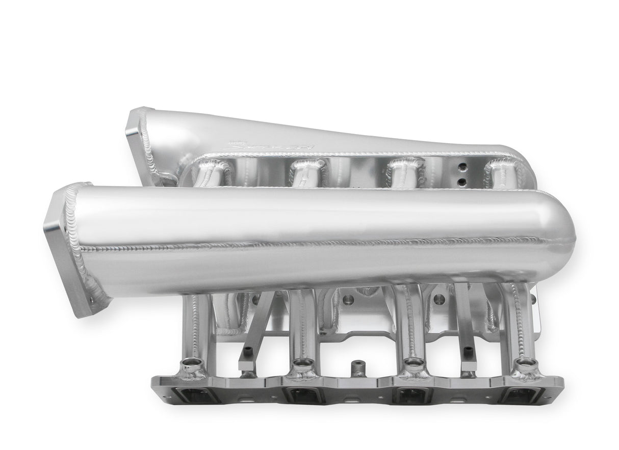 Holley 820201 Sniper EFI Fabricated Intake Manifold Dual Plenum 92mm LS1/2/6, Rail Kit - Slvr