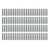 MSD Straight, Gray Silicone Boots, 100 each - 34565