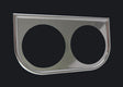 Classic Instruments Chrome Under Dash Panel / 2-Hole - MT55