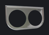 Classic Instruments Chrome Under Dash Panel / 2-Hole - MT55