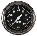 Classic Instruments Hot Rod 2 1/8" Tachometer - HR183SLF