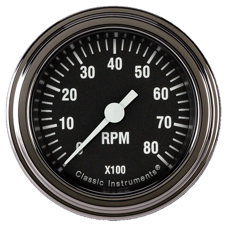 Classic Instruments Hot Rod 2 1/8" Tachometer - HR183SLF
