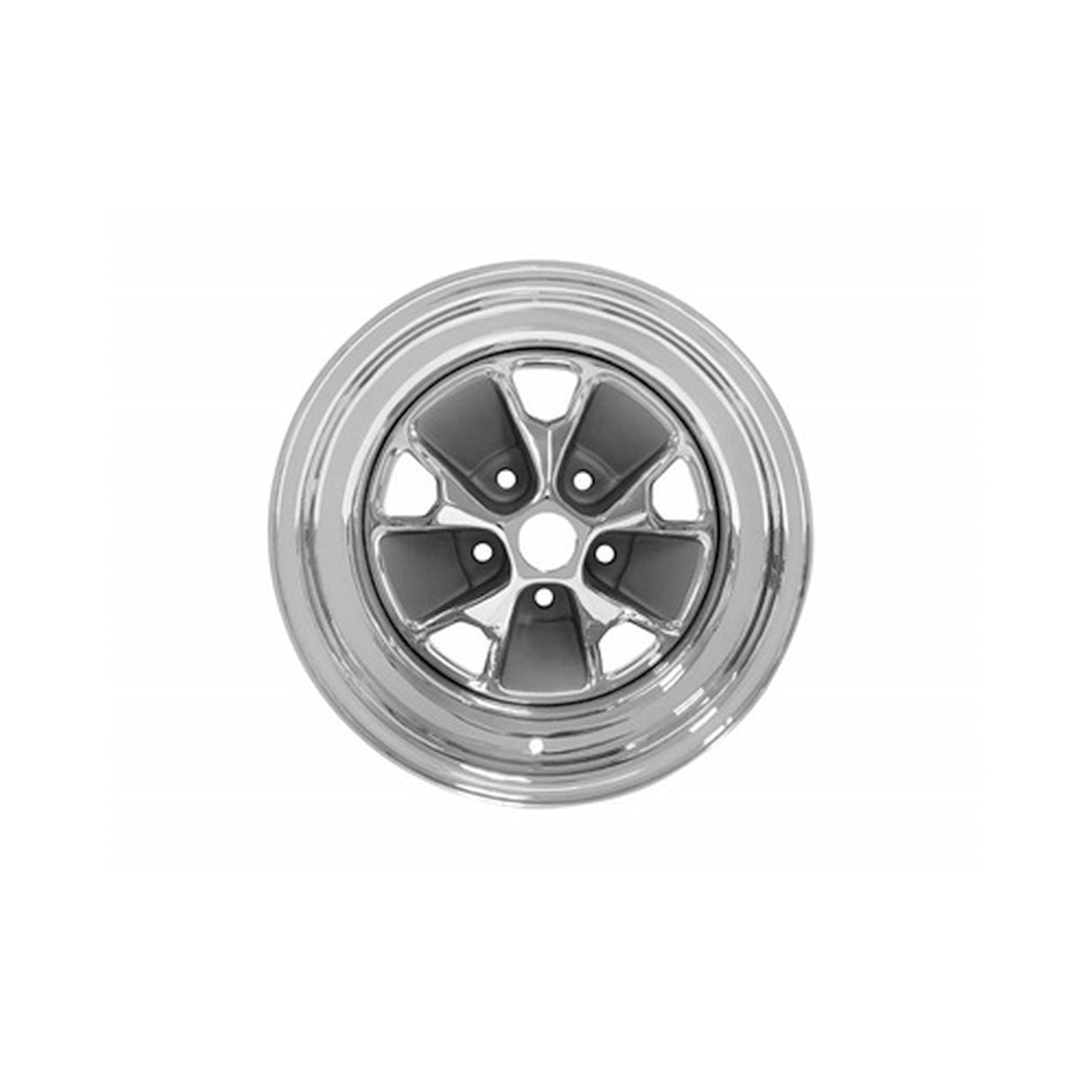 Scott Drake 1965-67 15x8 Styled Steel Wheel - C5ZZ-1007-ER