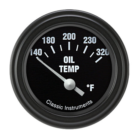 Classic Instruments HOT ROD OIL TEMPERATURE - HR28BLF
