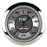 Classic Instruments All American 2 1/8" Fuel Pressure Gauge, 100 psi - AW146SRC