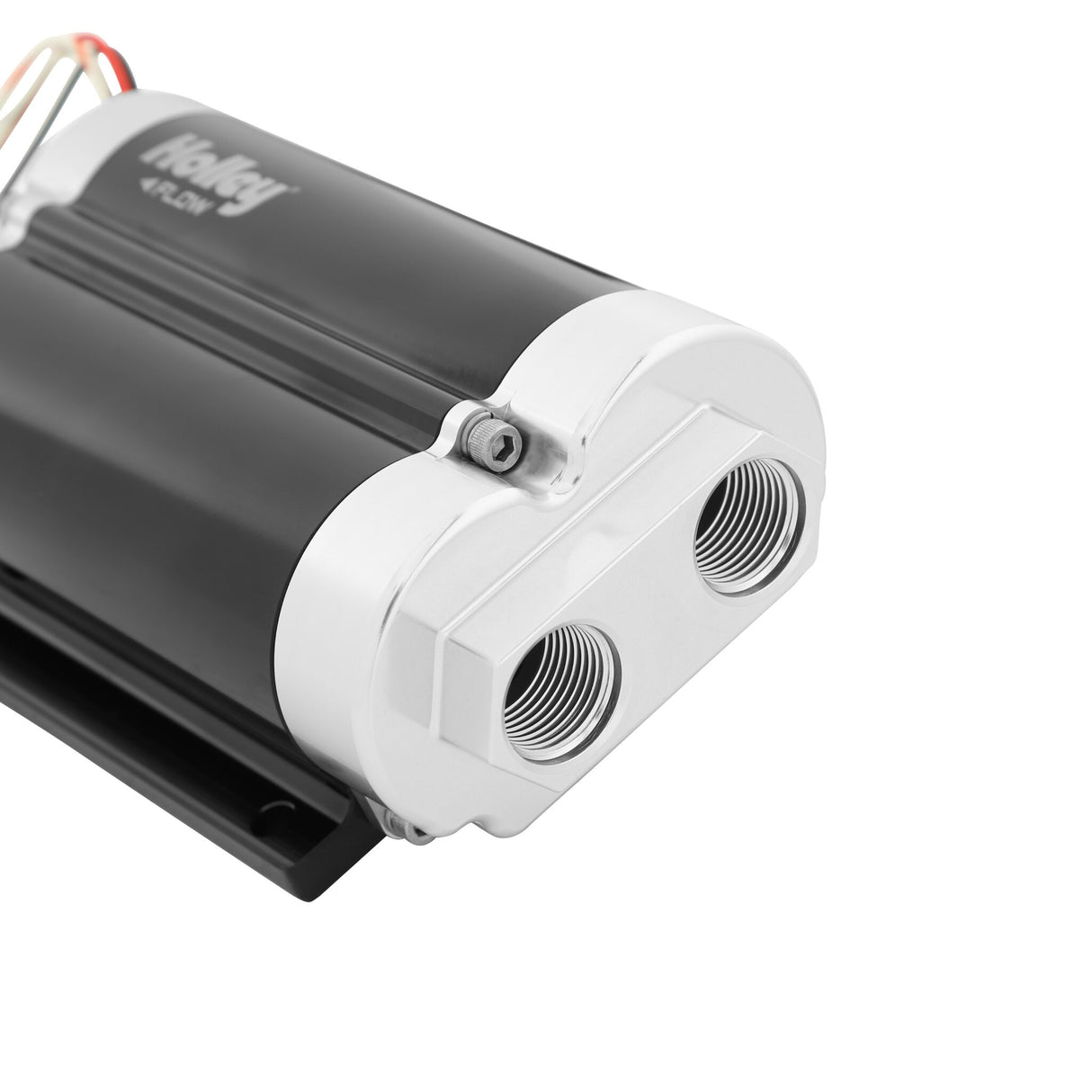 Holley 12-1600-2 160 GPH Dominator In-Line Billet Fuel Pump (Dual Inlet)