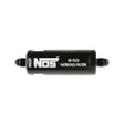 NOS In-Line Hi-Flow Nitrous Filter, 4AN - Black - 15555NOS