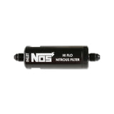 NOS In-Line Hi-Flow Nitrous Filter, 4AN - Black - 15555NOS