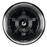 Classic Instruments V8 Speedster 2-1/8" Full Sweep Water Temperature Gauge - V8SR126SHC-12