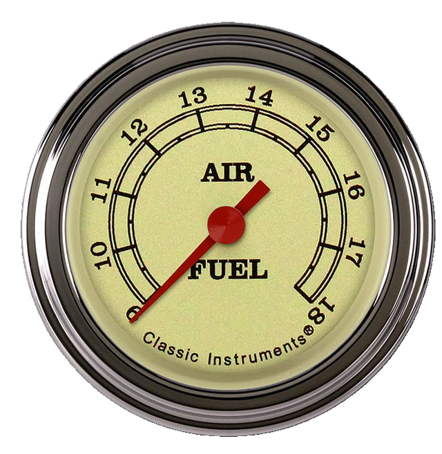 Classic Instruments Vintage 2 1/8" Air Fuel Ratio Gauge - VT194SLF