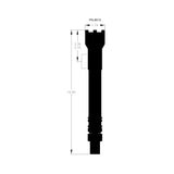 MSD Oil Plug Wet Sump Chevy V8 - 8513