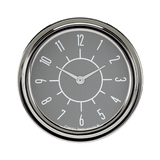 Classic Instruments 6-Pack Matching Gray 2 5/8" Clock - SX92GSLF