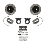 Scott Drake 64-69 Wilwood Disc Brake Conversion w/ Drilled & Slotted Rotors - DBC-6569-WW-DSR