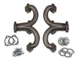 Flowtech Rams Horn Exhaust Manifolds - Natural "Uncoated" - 11704-RFLT
