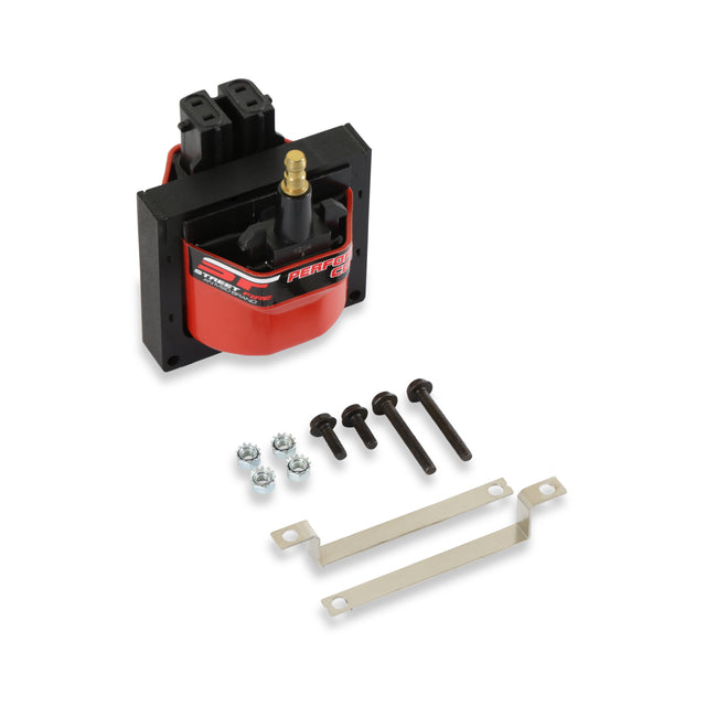 MSD Street Fire Igntiion Coil Dual Connector, Red, GM HEI distributors - 5526
