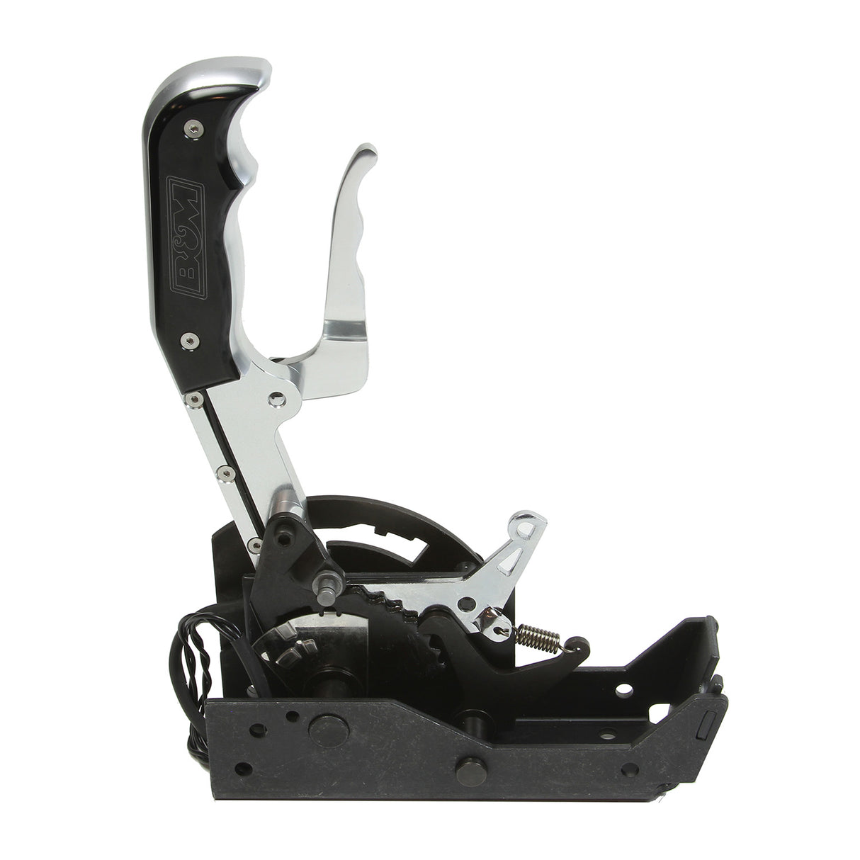 B&M Automatic Gated Shifter - Magnum Grip Stealth Pro Stick - Two Tone - Dual Button - 81104