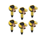 ACCEL Ignition Coil- SuperCoil- 2010-2016 Ford EcoBoost 3.5L V6- 6-Pack (3-Pin)-Yellow - 140646-6