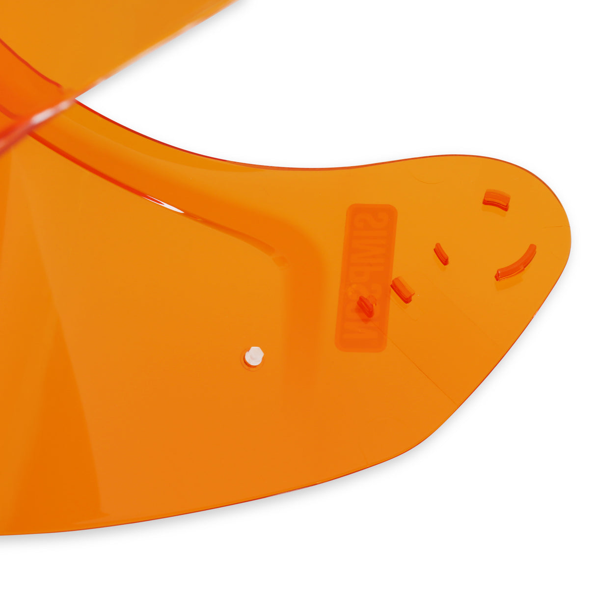 Simpson Motorcycle Ghost/Speed Bandit Helmet Optional Shield - Amber - GBASE