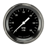Classic Instruments Hot Rod 3" Tachometer Gauge (6000 RPM) - HR60SLC