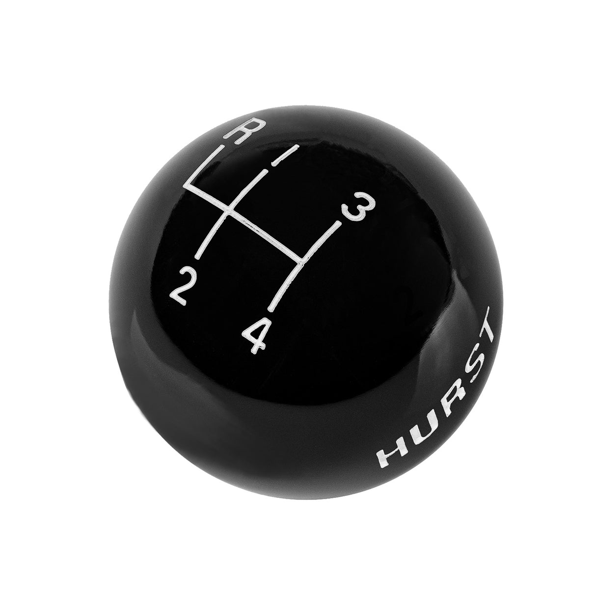 Hurst Shift Knob - 4-Speed - Black - 1637627