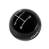Hurst Shift Knob - 4-Speed - Black - 1637627