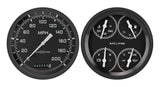 Classic Instruments Auto Cross Gray 6 Gauge Set - AX52GBLF