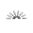 Mr Gasket Valve Cover Nuts & Studs - Acorn Style - 6304
