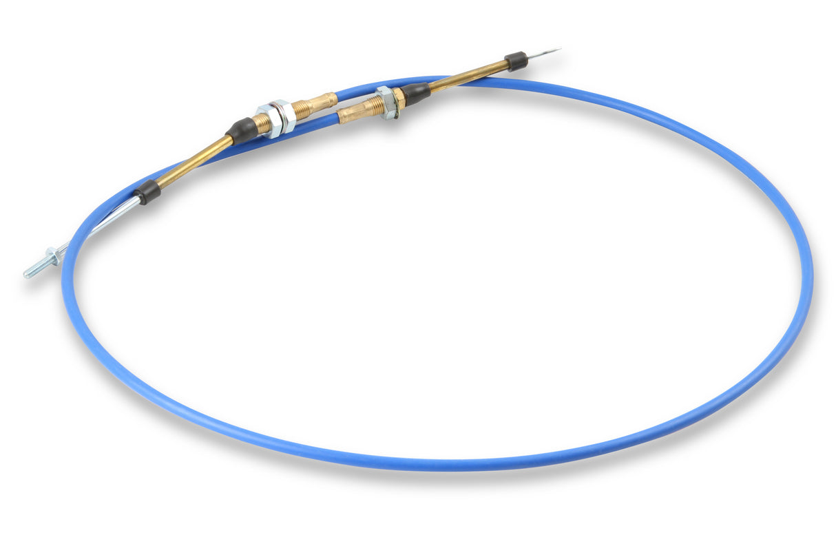 B&M Performance Shifter Cable - 5-Foot Length - Blue - 80735
