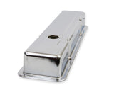 Mr Gasket Chrome Valve Covers - Dual Cap Holes - 9800