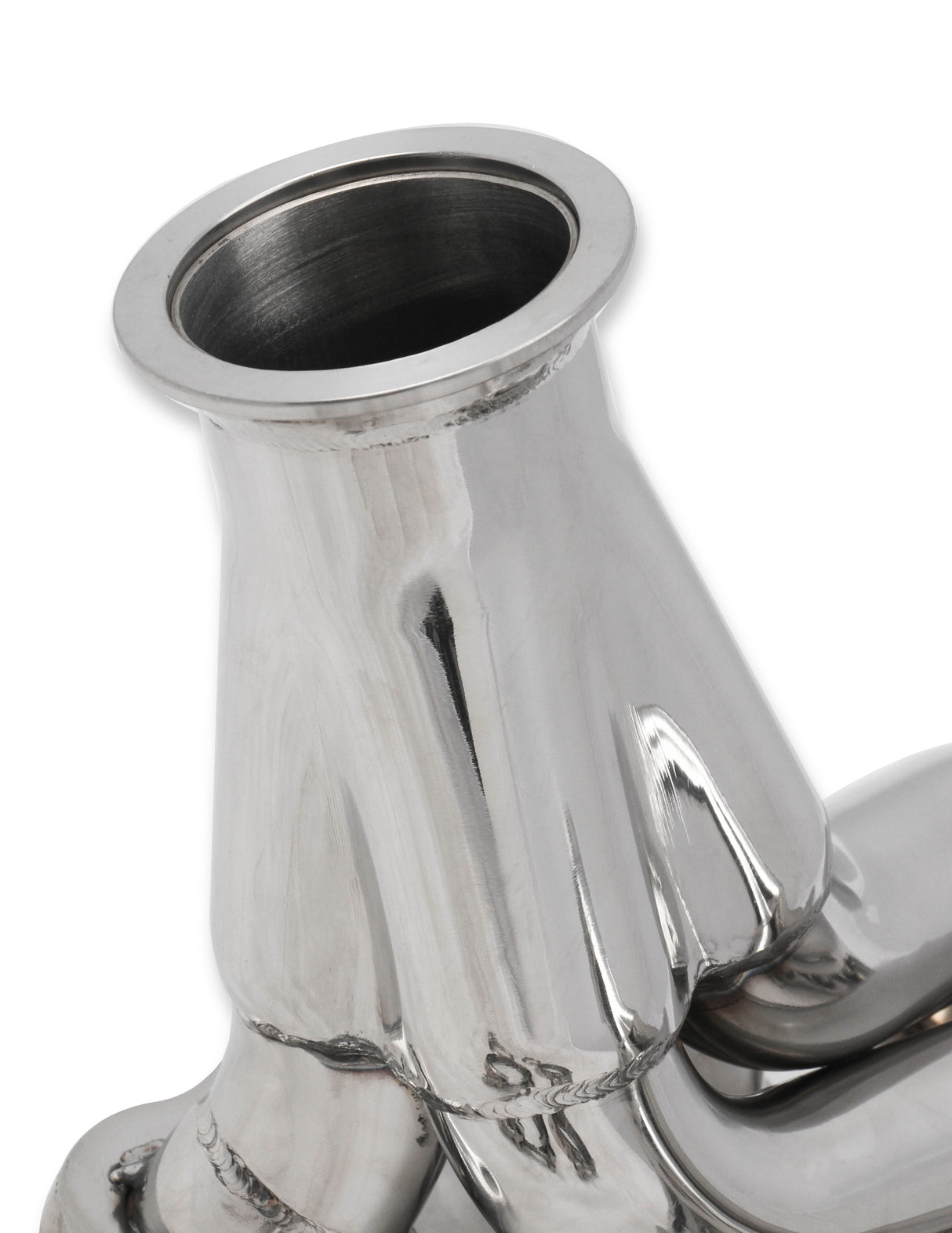 Flowtech Universal Coyote Turbo Headers - Polished 304 Stainless Steel - 12153FLT