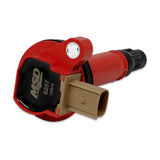 MSD Ignition Coil - Ford EcoBoost - 3.5L V6 - 3-Pin Connector - Red - 8257