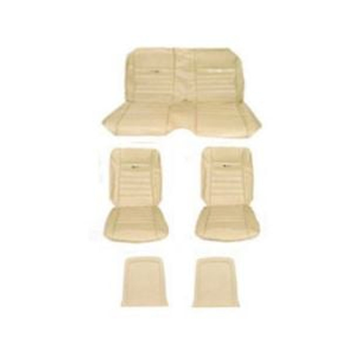 SCOTT DRAKE 1966 PONY UPHOLSTERY-Parchment - 66FB-P-FULL-PR