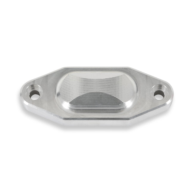 Holley 302-111 Oil Cooler Port Block-Off Plate - Ford 7.3L Godzilla