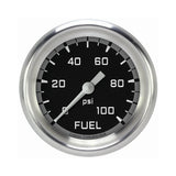 Classic Instruments AutoCross Gray 2-5/8" Fuel Pressure Gauge (100 PSI) - AX346GAPF