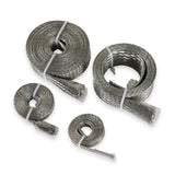 Mr Gasket Flex-Braid Hose Sleeve Kit - Silver - 8092