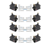 MSD Ignition Coil - High Output - Black - 8-Pack - 828038