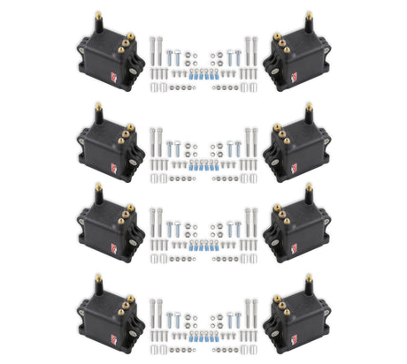 MSD Ignition Coil - High Output - Black - 8-Pack - 828038
